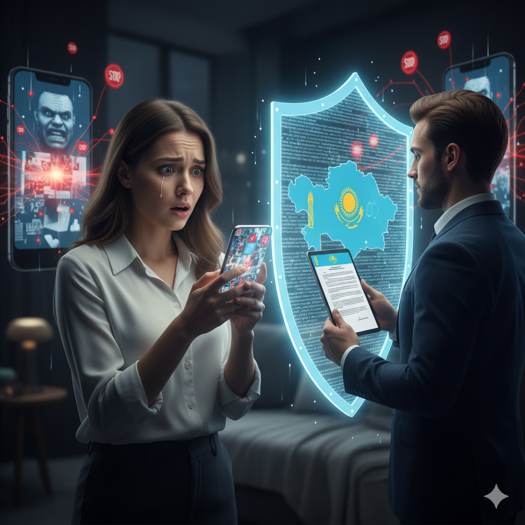 Интимные фото без согласия: Ответственность по УК РК