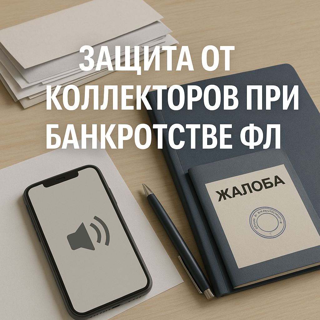 Защита от коллекторов при банкротстве ФЛ