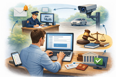 Обжалование штрафов ГАИ онлайн в Алматы: инструкция 2026