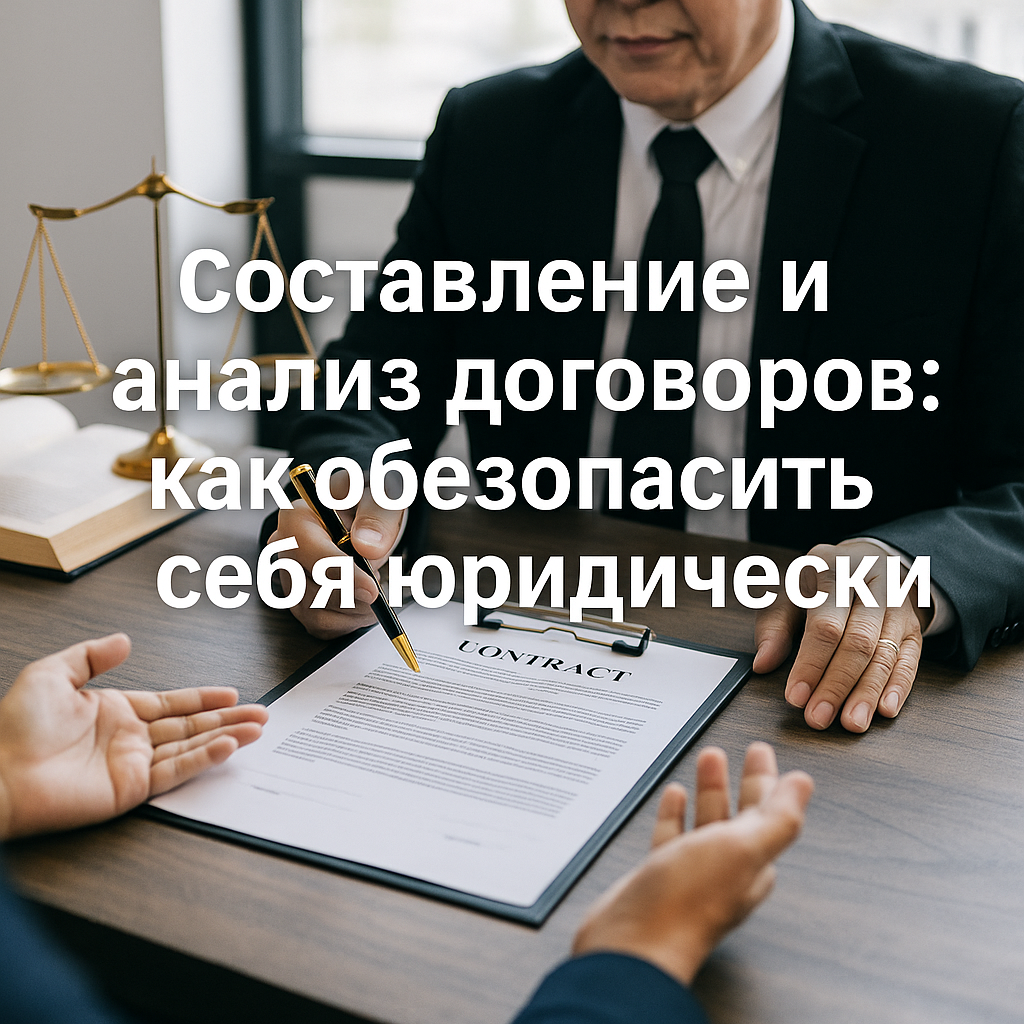 Составление и анализ договоров: юридическая безопасность в Казахстане