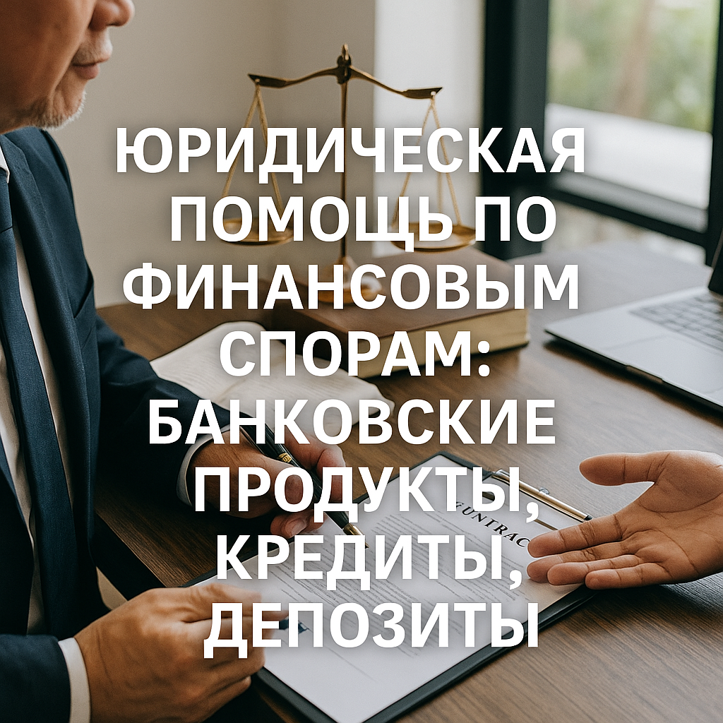 Юридическая помощь по финансовым спорам в Казахстане: кредиты и депозиты