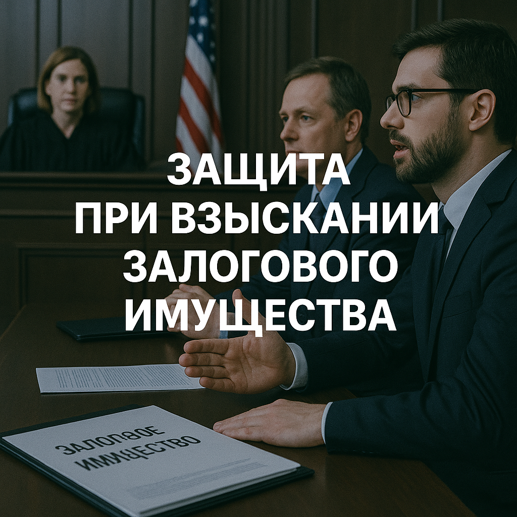 Юридическая защита при взыскании залогового имущества