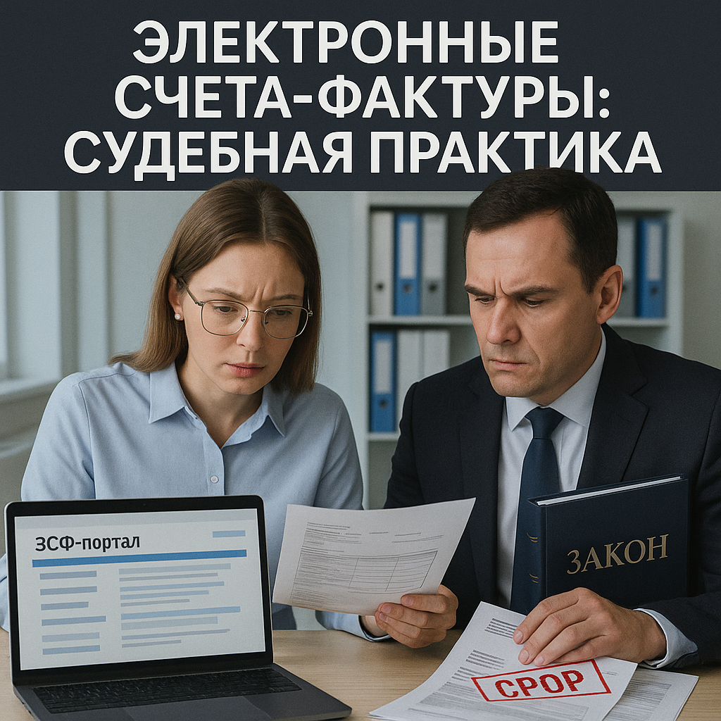 Электронные счета-фактуры: судебная практика и риски для бизнеса