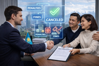 Налоговая амнистия 2026: списание пени и штрафов в Шымкенте