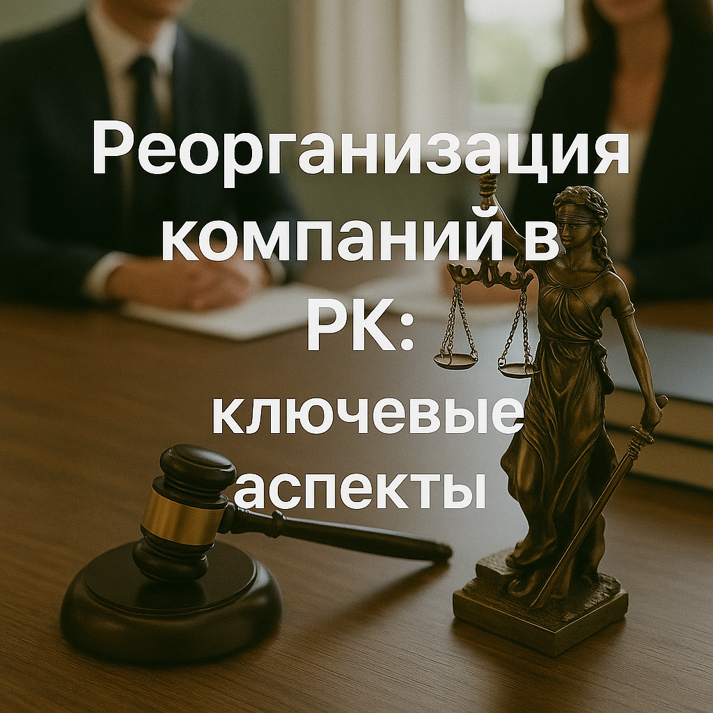 Реорганизация компаний в РК: ключевые аспекты