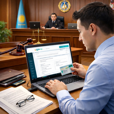 Как возбудить исполнительное производство через eGov в РК