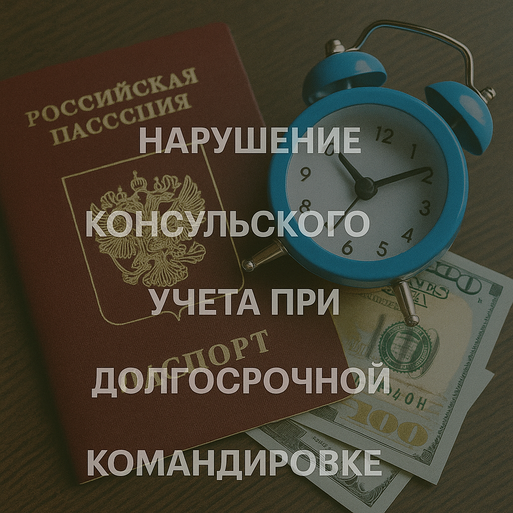 Риски при нарушении консульского учёта сотрудников за рубежом