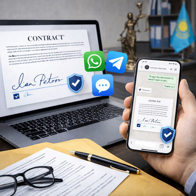 Признание переписки в мессенджерах доказательством в РК