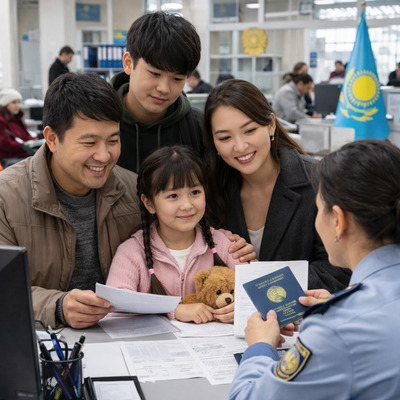 Дети-иностранцы и разрешение на проживание в РК 2026