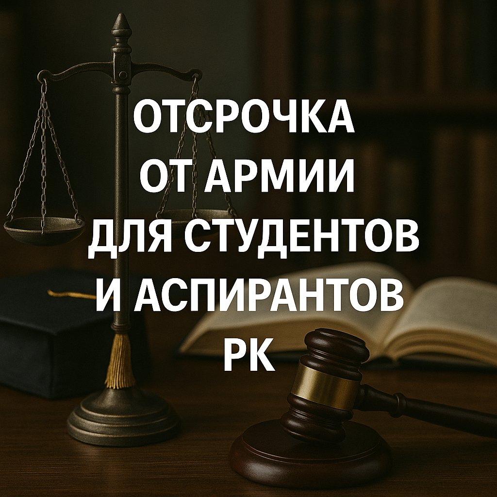 Отсрочка от армии для студентов и аспирантов в РК