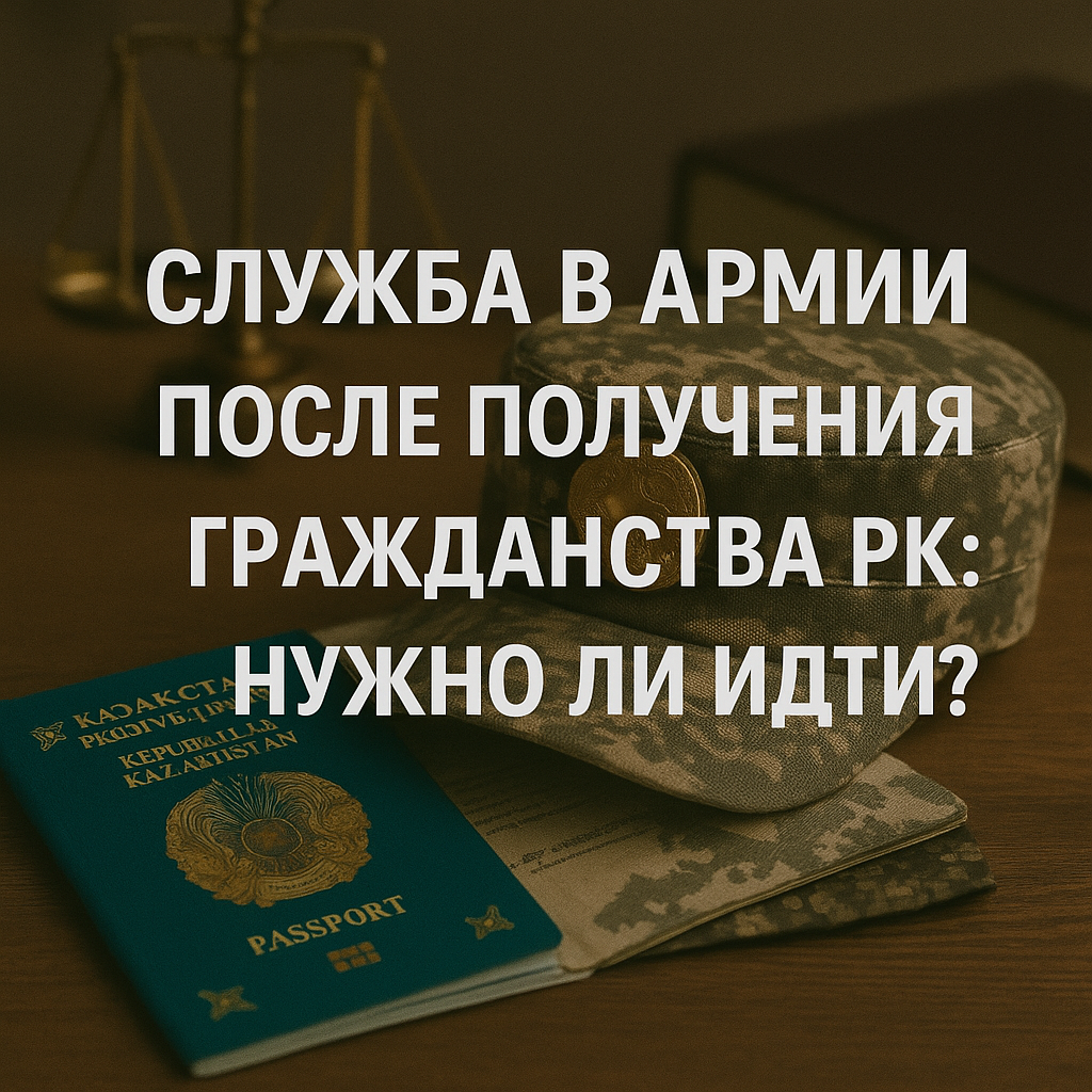 Служба в армии после получения гражданства Казахстана