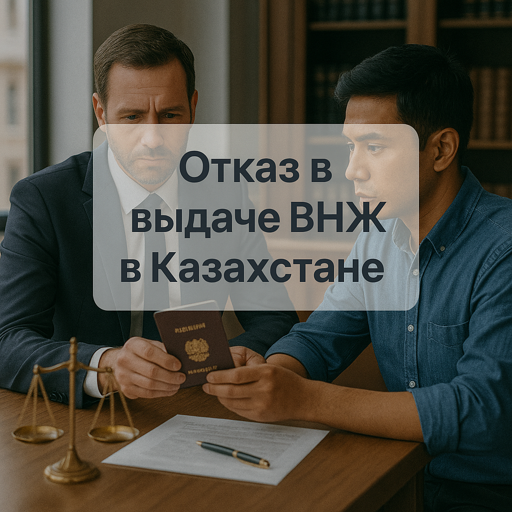 Отказ в выдаче ВНЖ в Казахстане: причины и обжалование