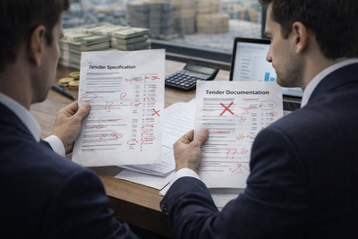 Ошибки в тендерной документации и техспецификации РК