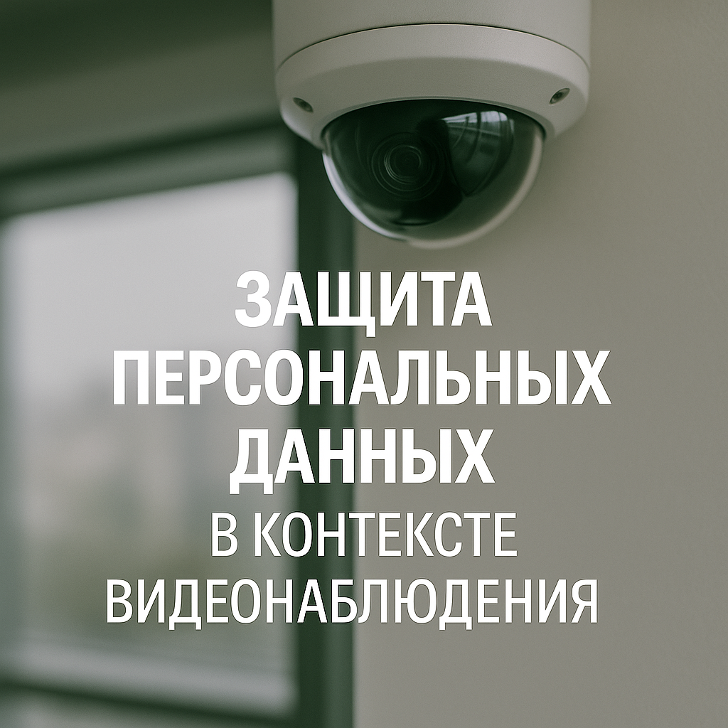 Защита персональных данных в контексте видеонаблюдения