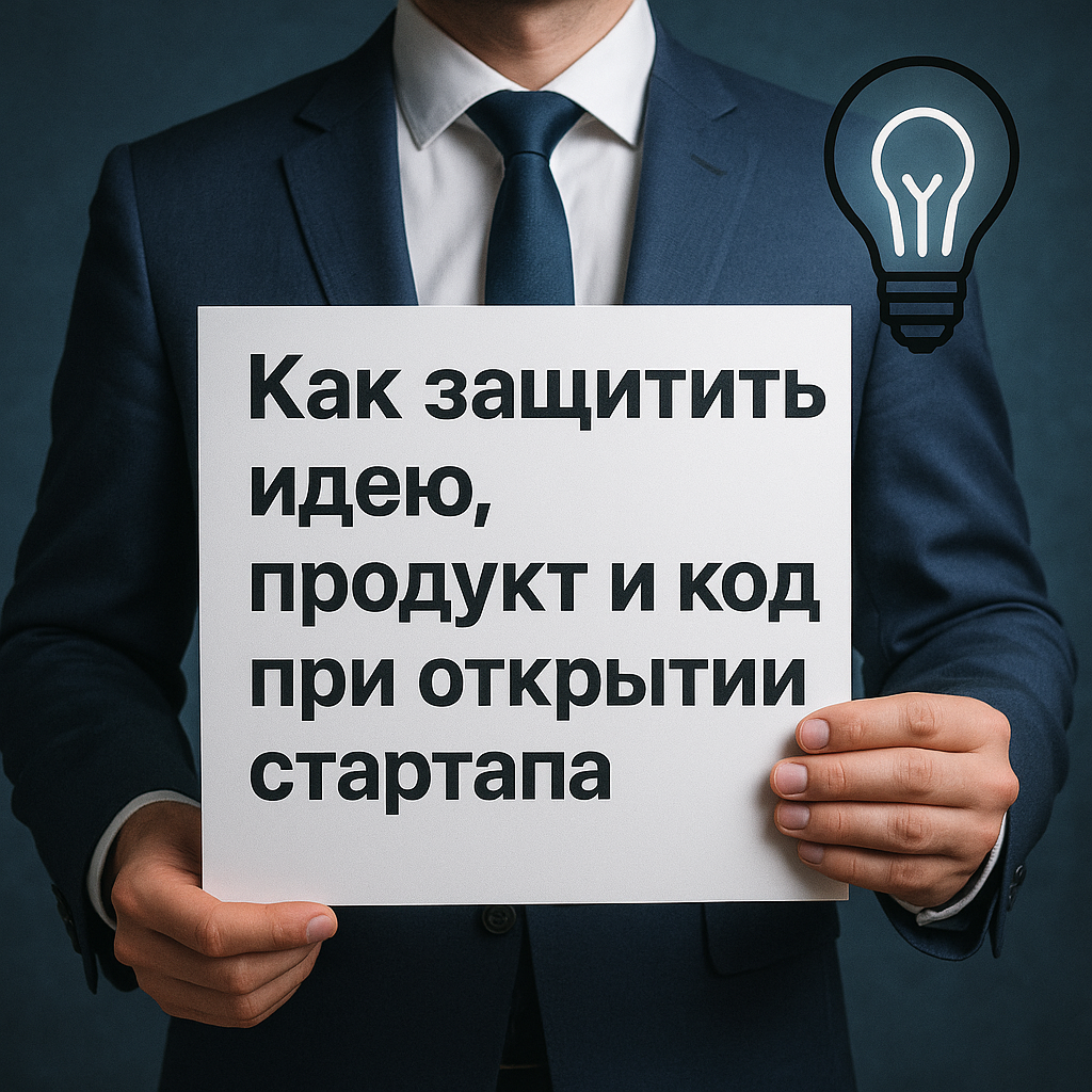 Стартап и интеллектуальная собственность: как защитить идею, продукт и код