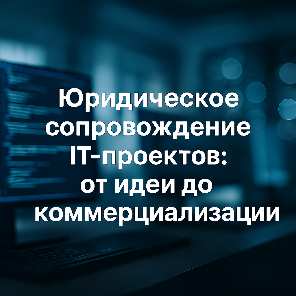 Юридическое сопровождение IT‑проектов и стартапов: от идеи до коммерциализации