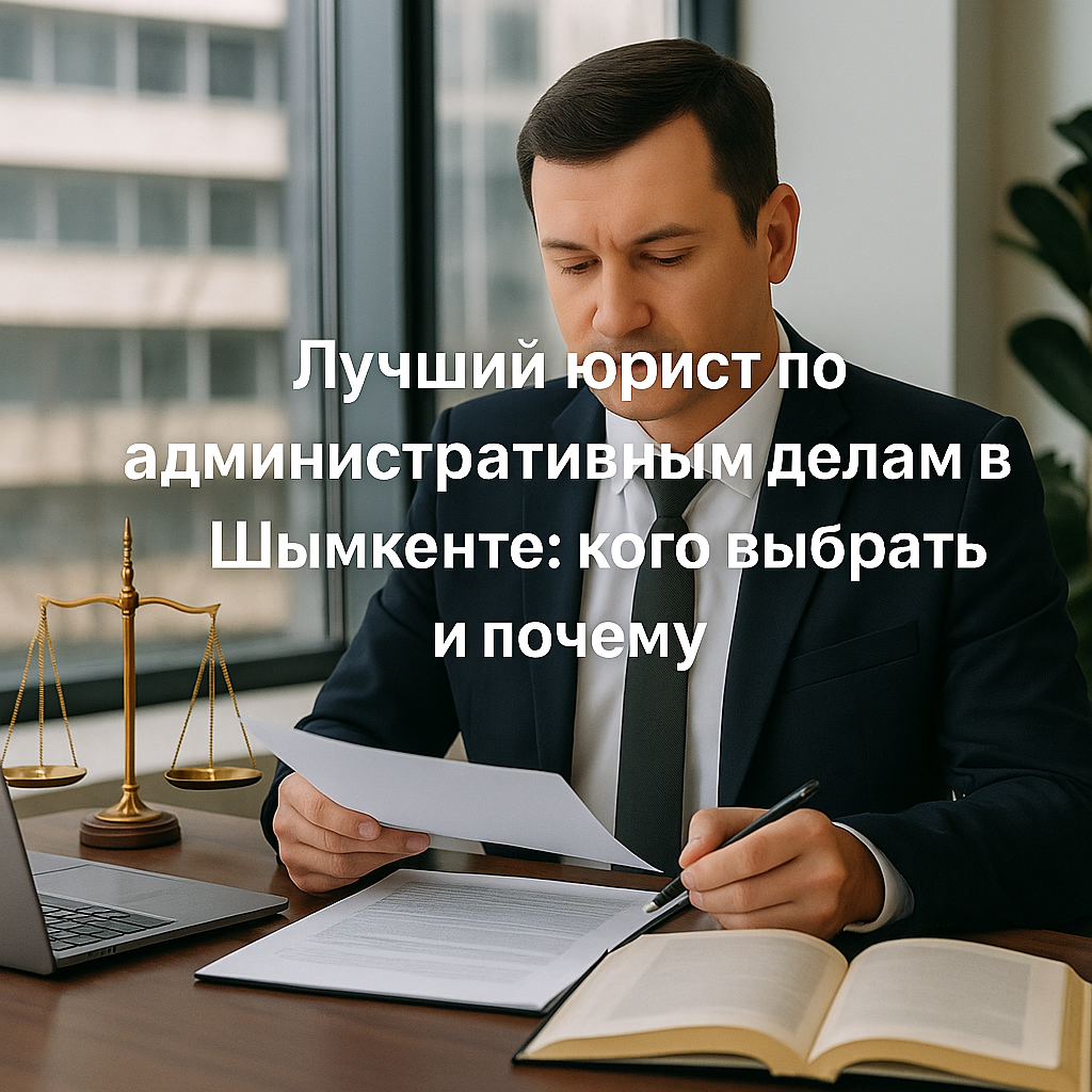 Лучший юрист по административным делам в Шымкенте: кого выбрать и почему