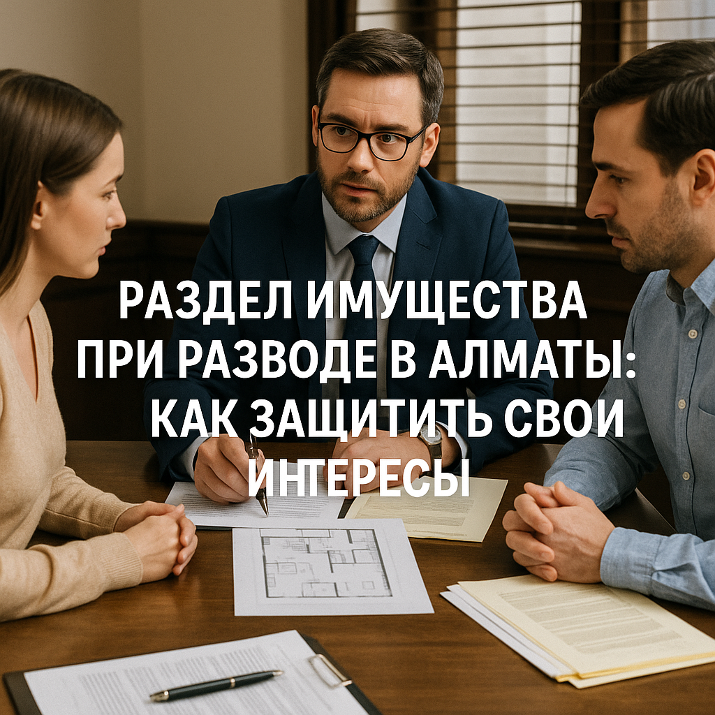 Раздел имущества при разводе в Алматы: как защитить свои интересы