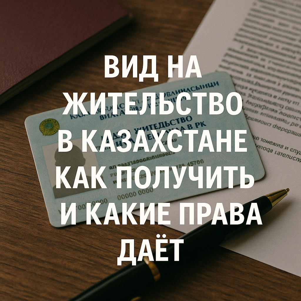 Вид на жительство в Казахстане: как получить и какие права даёт