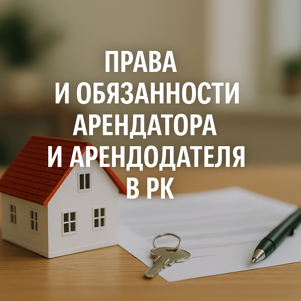 Права и обязанности арендатора и арендодателя в Казахстане