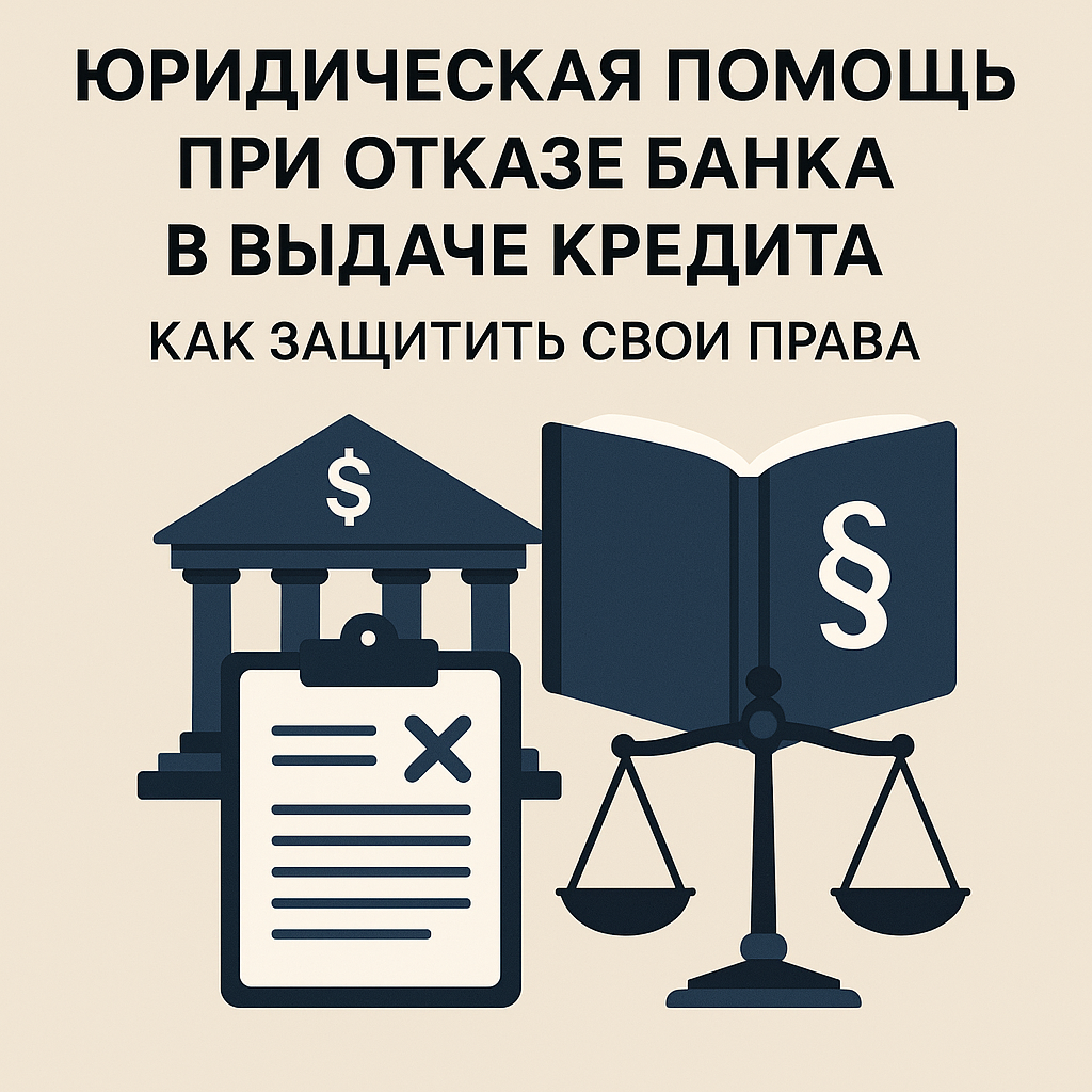 Юридическая помощь при отказе банка в выдаче кредита
