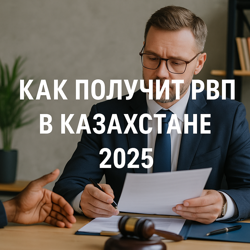 Как получить РВП в Казахстане 2025: пошаговая инструкция