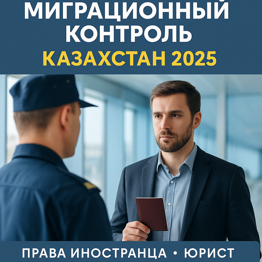 Миграционный контроль Казахстан 2025: права и советы