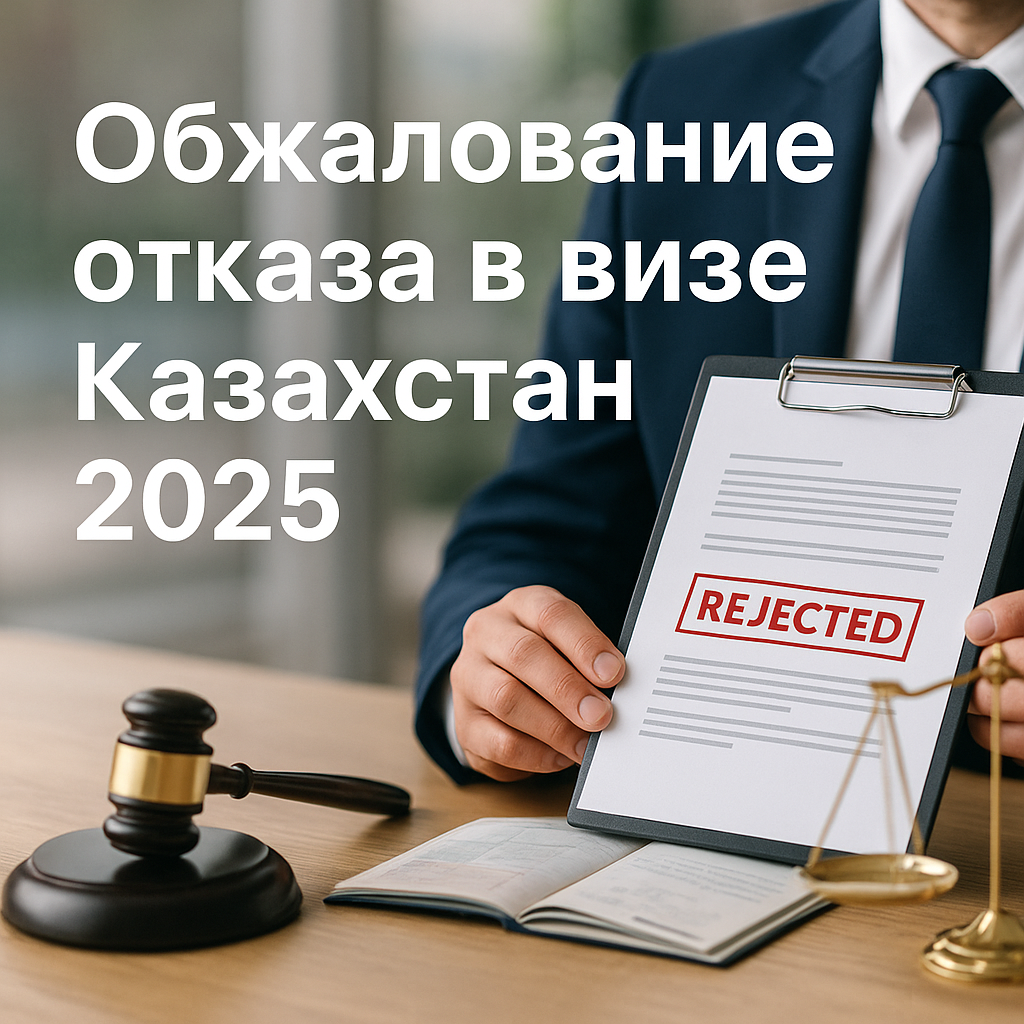 Обжалование отказа в визе Казахстан 2025: помощь юриста