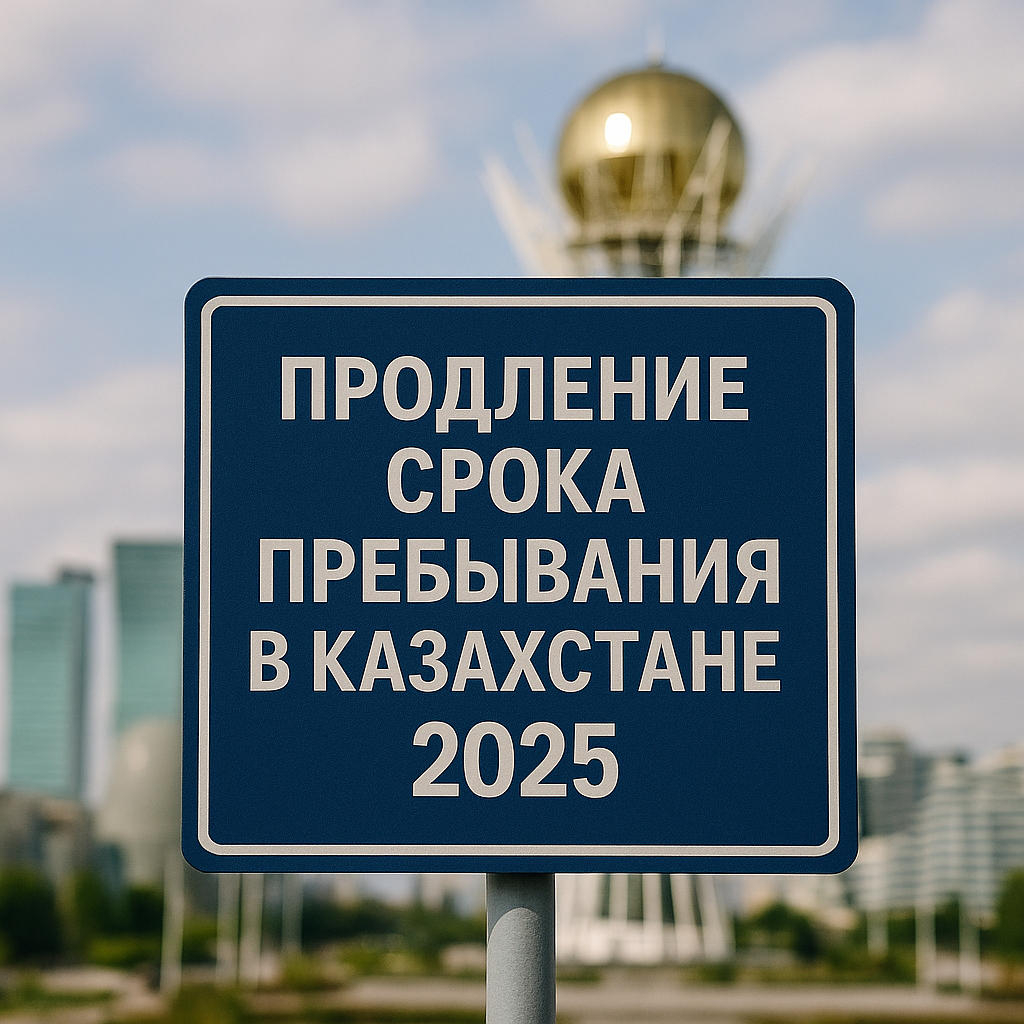 Продление срока пребывания в Казахстане 2025: инструкция