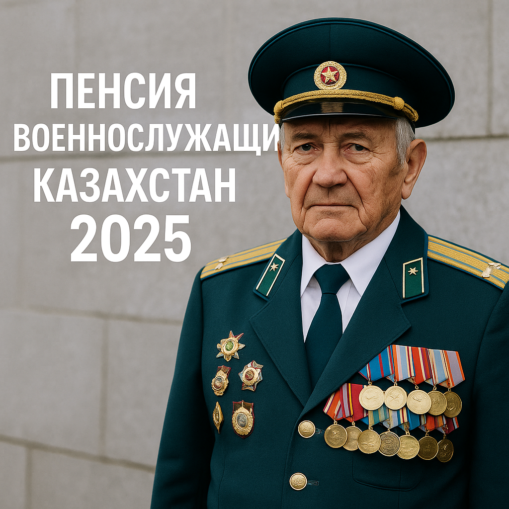 Пенсионное обеспечение военнослужащих Казахстана в 2025 году. Порядок назначения, перерасчёт пенсии, актуальные льготы и юридическая помощь.