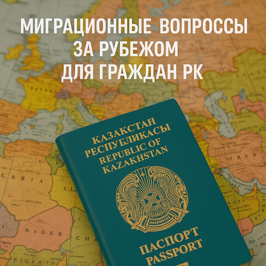 Миграционные вопросы за границей для граждан РК