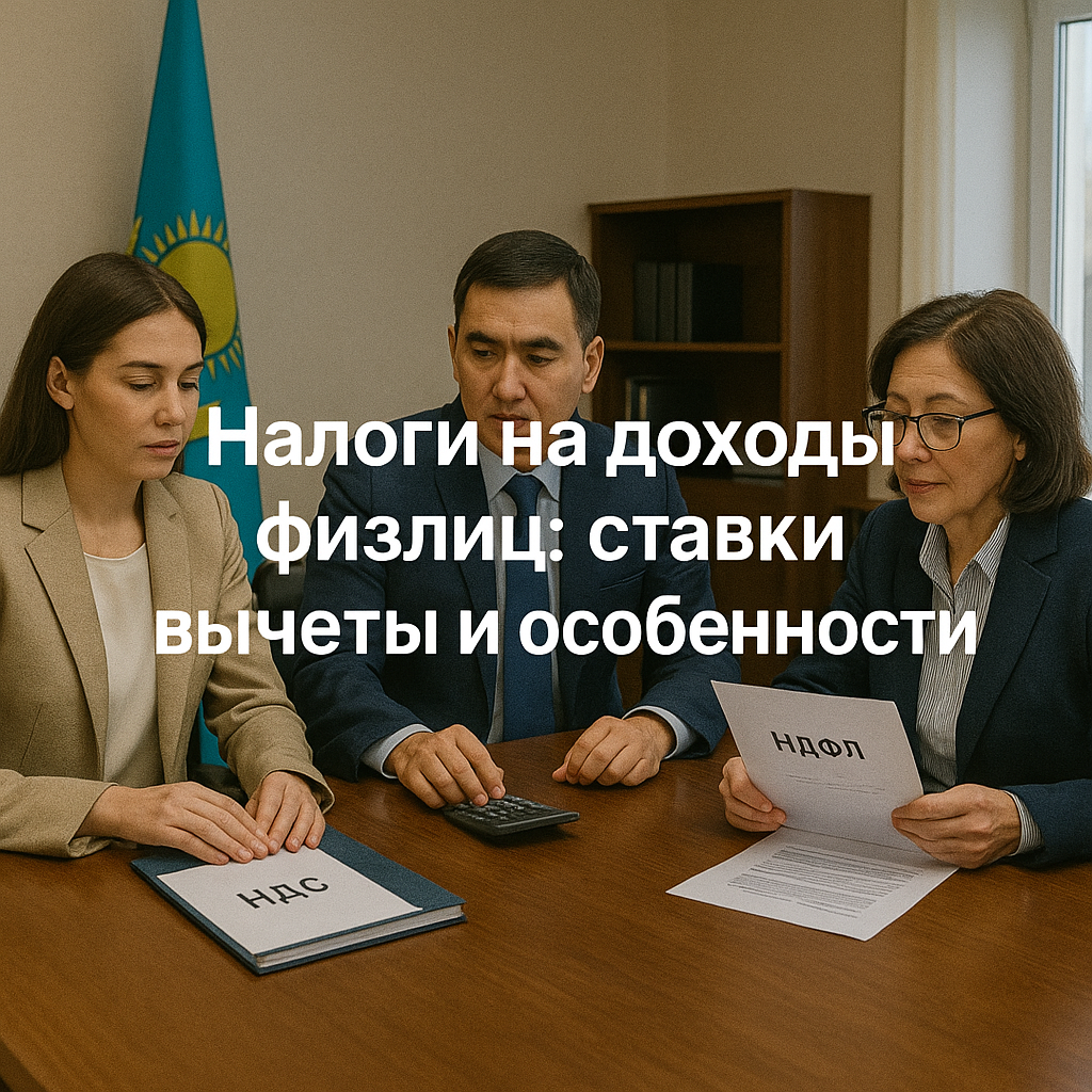  Налоги на доходы физлиц: ставки и вычеты в 2025 году 