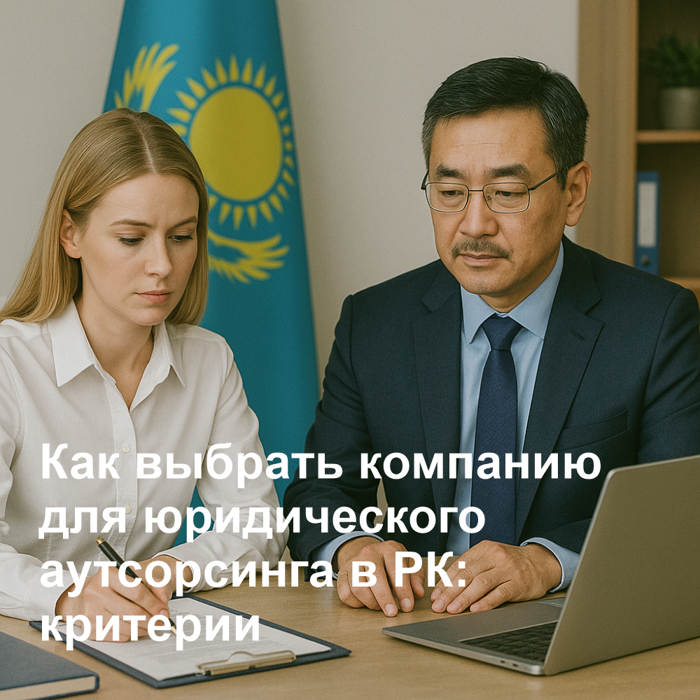 Выбор юриста по аутсорсингу в РК — инструкция для бизнеса
