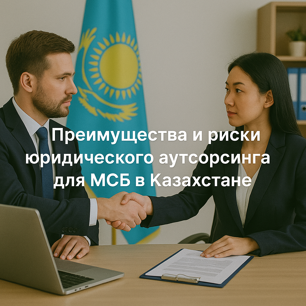 Юридический аутсорсинг для МСБ в РК: плюсы и минусы