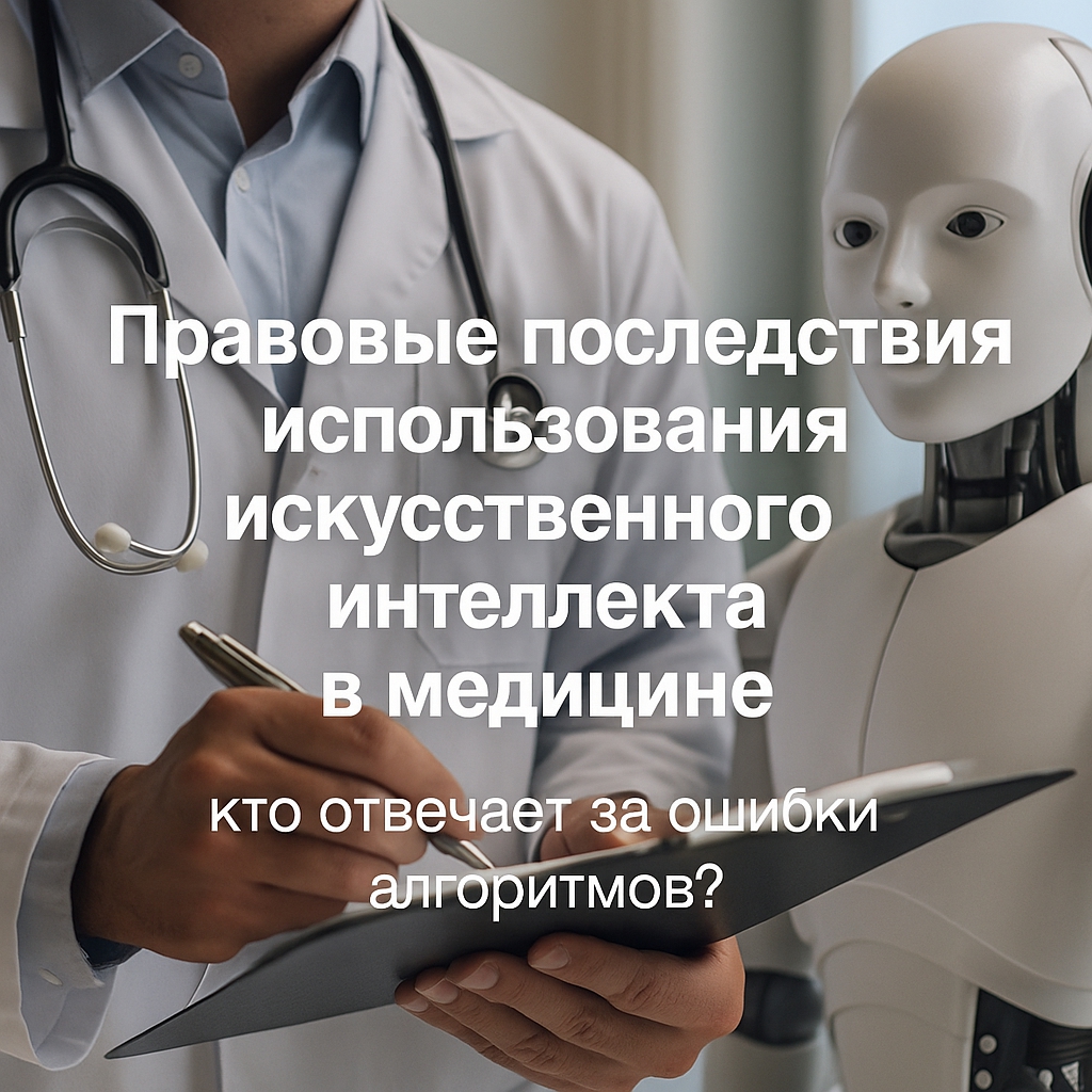 Правовые последствия использования искусственного интеллекта в медицине