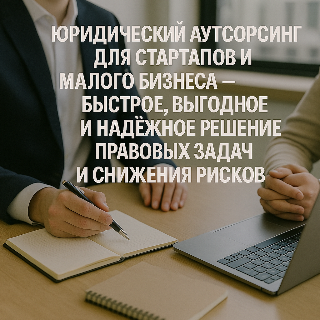 Юридический аутсорсинг для стартапов и малого бизнеса в Казахстане: быстро, выгодно, надёжно