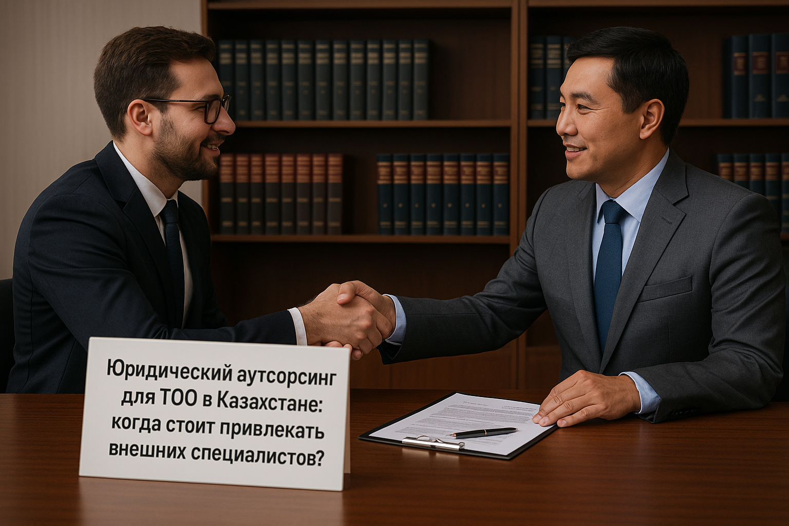 Юридический аутсорсинг для ТОО в Казахстане