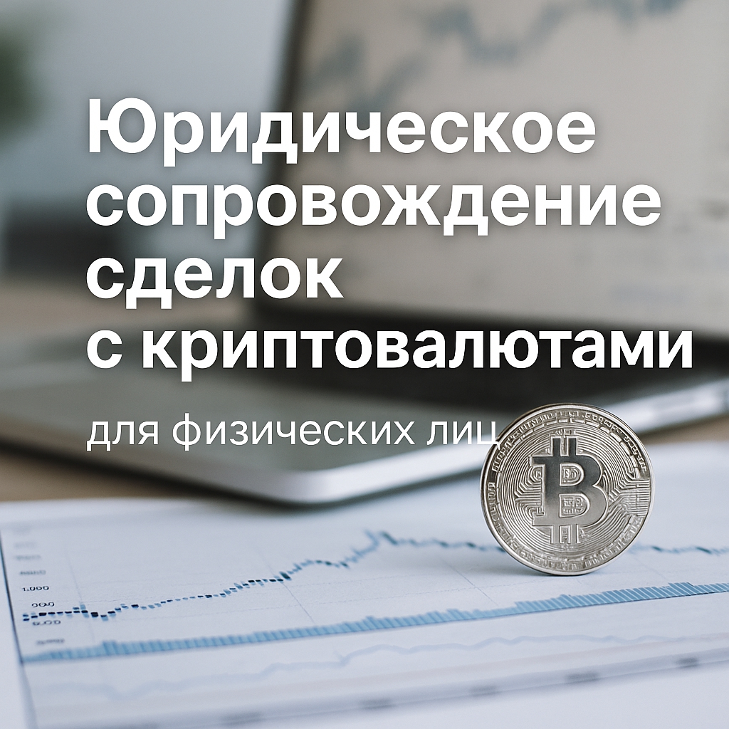 Юридическое сопровождение сделок с криптовалютами для физических лиц