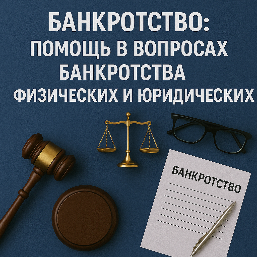 Банкротство: представление интересов в суде по вопросам банкротства физических и юридических лиц
