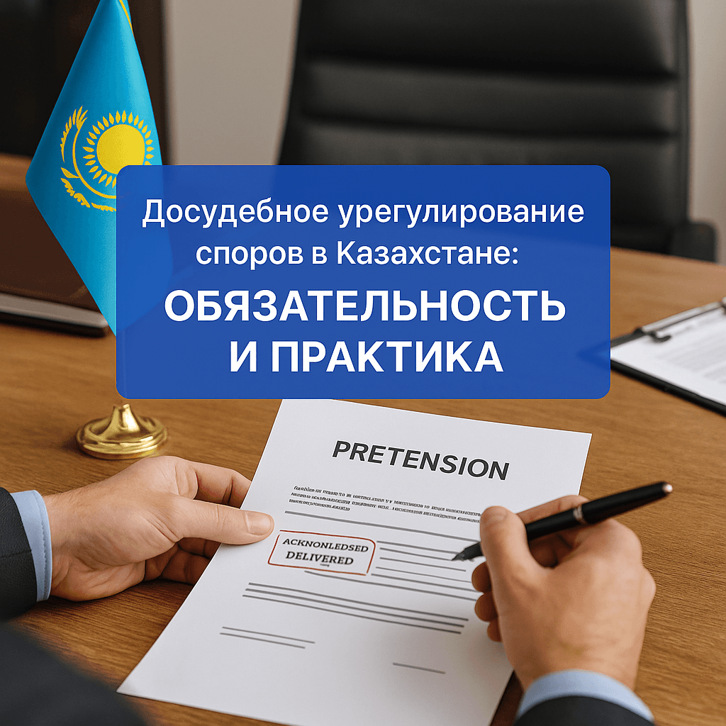 Досудебное урегулирование споров в Казахстане обязательность и практика