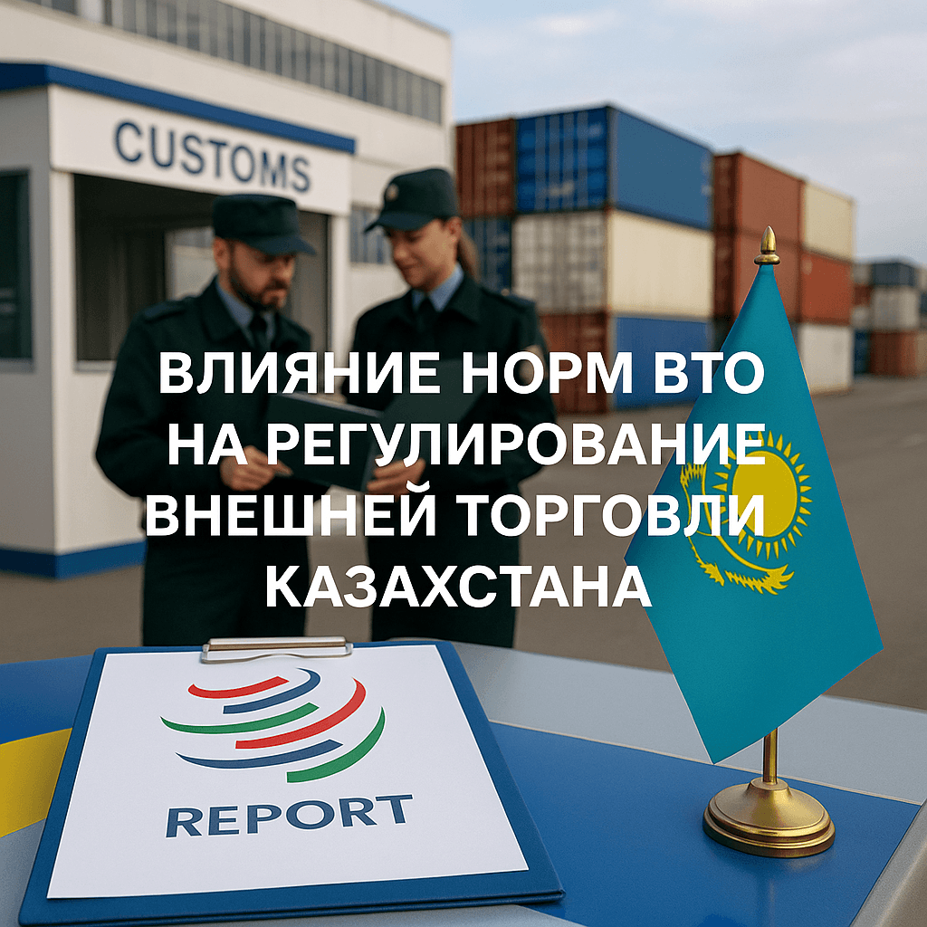 Влияние норм ВТО на регулирование внешней торговли Казахстана