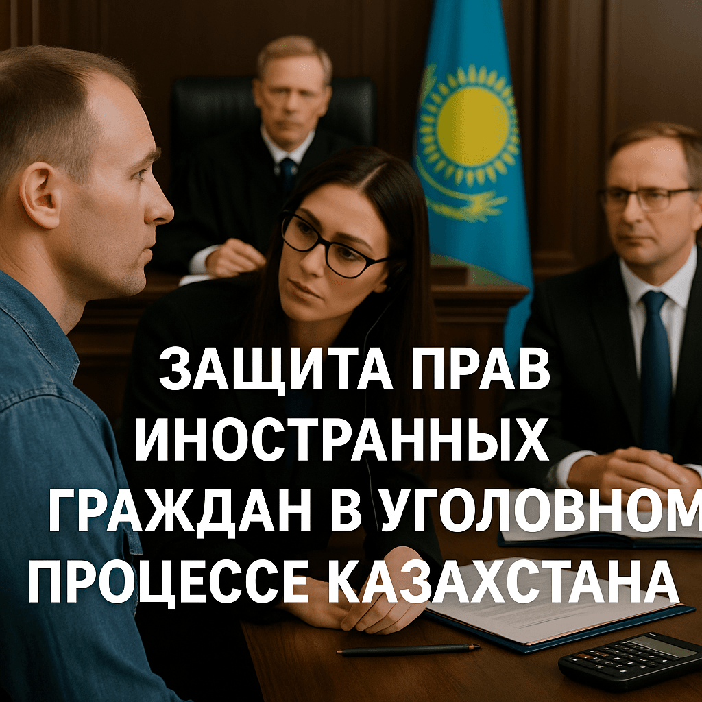 Защита прав иностранных граждан в уголовном процессе Казахстана гарантии, участие посольства, переводчики, судебная практика и международные стандарты.