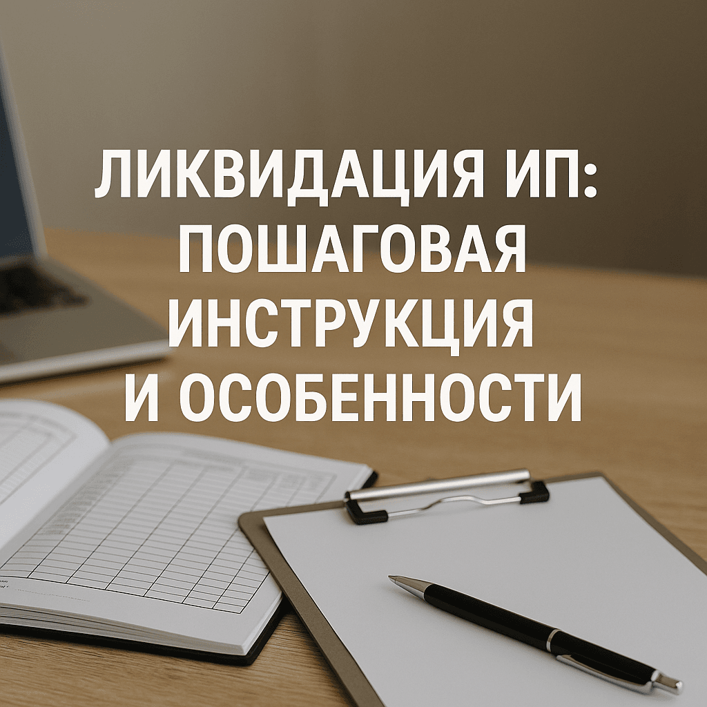 Ликвидация ИП: пошаговая инструкция и особенности