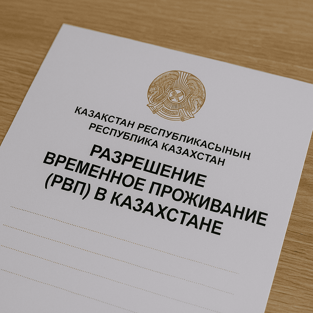Разрешение на временное проживание (РВП) в Казахстане: основания и порядок получения