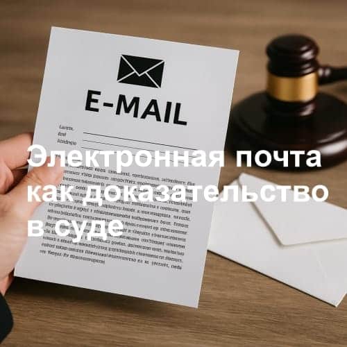 Признание переписки по электронной почте как доказательства в суде 6 Юридический статус электронной почты как доказательства в суде