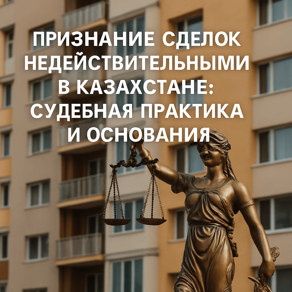 Признание сделок недействительными в Казахстане: судебная практика и основания 8 Признание сделок недействительными в Казахстане