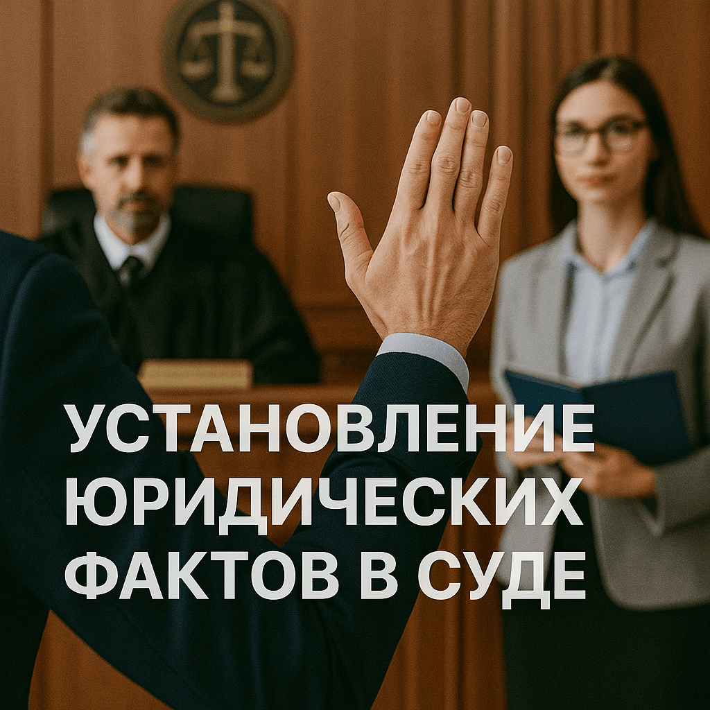 Установление юридических фактов в суде РК: практика и процедура 6 Установление юридических фактов в суде РК