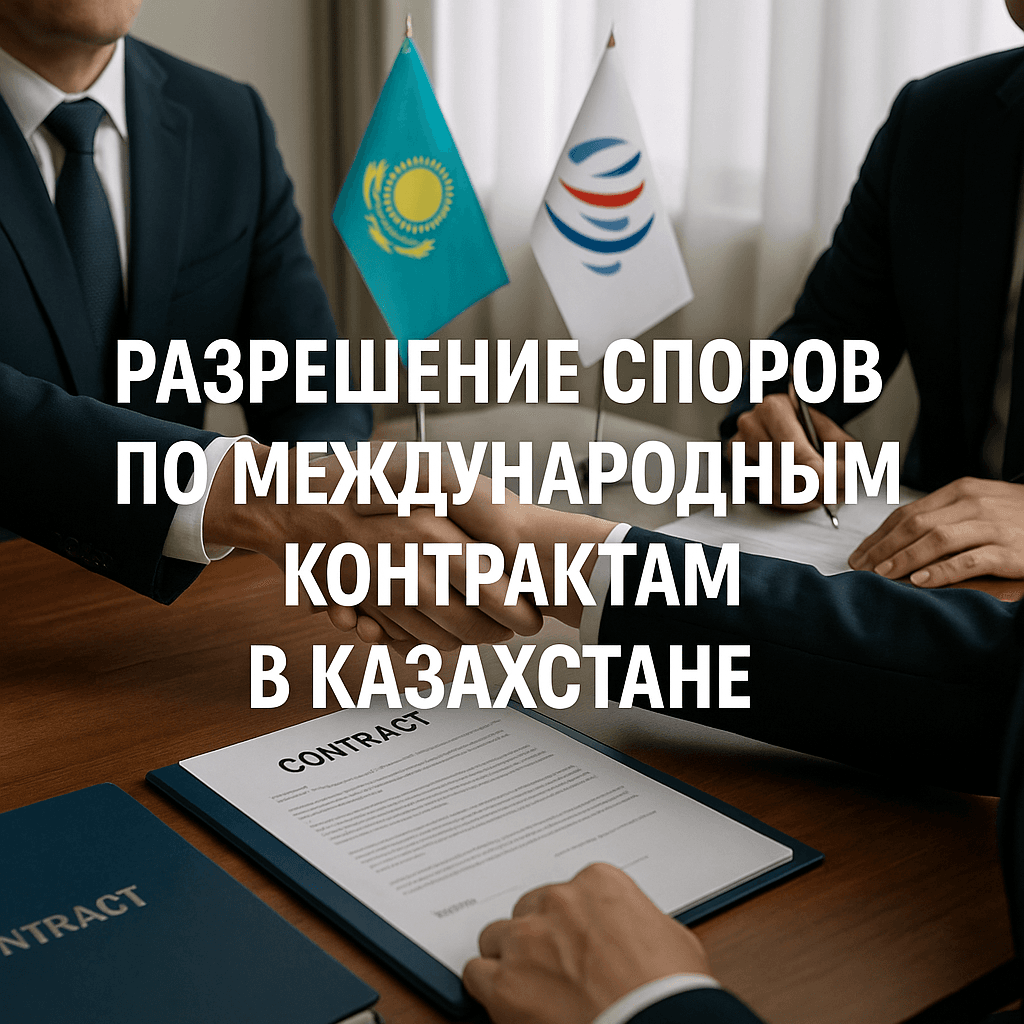 Разрешение споров по международным контрактам в Казахстане
