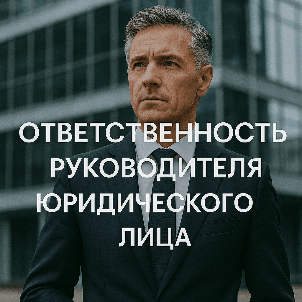 Читать: Ответственность руководителя юридического лица: что нужно знать