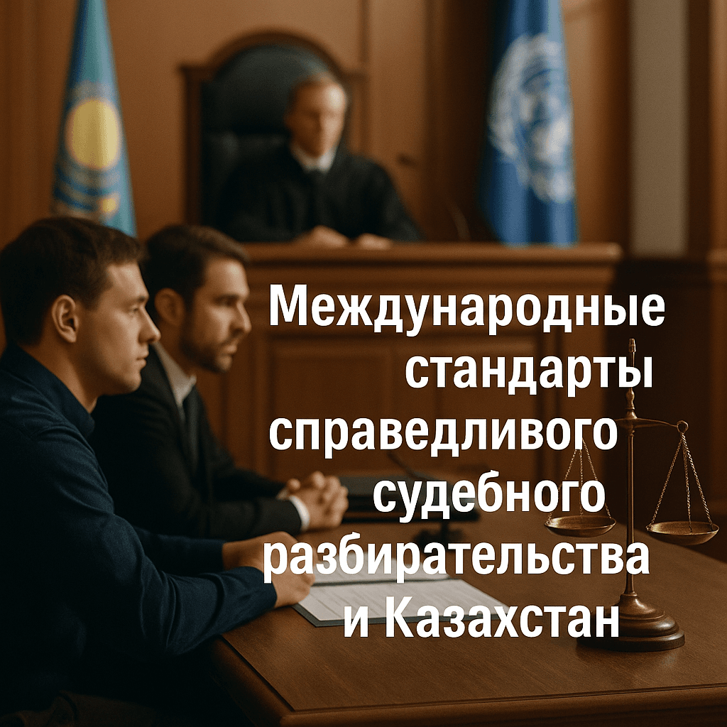 Международные стандарты справедливого судебного разбирательства и Казахстан